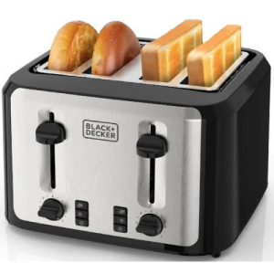 BLACK+DECKER 4-Slice Toaster
